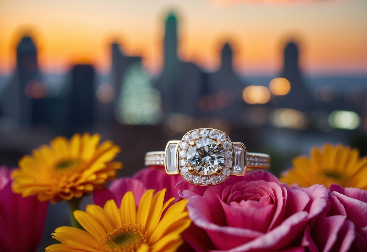 Engagement ring stores in Dallas with eco-friendly options.